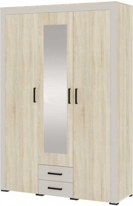 Модульная спальня "Адель" - Дуб сонома/Кашемир