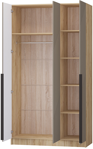 Шкаф Авис 1,2, Крафт золотой/Крема