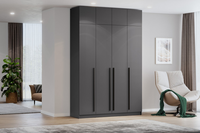 Антресоль Берген А-1600, Серый графит