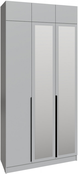 Набор мебели для прихожей "Мадрид", Серый камень