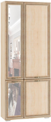 "Ливорно" Шкаф комбинированный с зеркалом ЛШ-9 дуб сонома