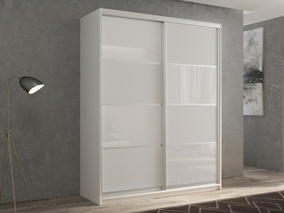 Шкаф-купе Кааппи 14 Белый Бриллиант 140х60х230 см