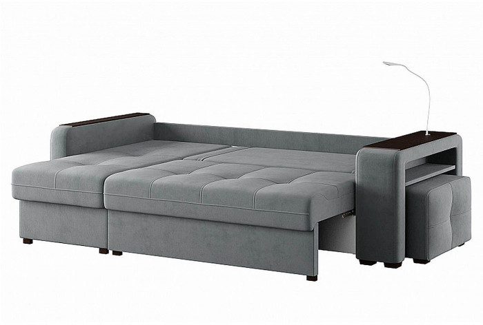 Диван угловой Smart 4 Б3-1Пф-2Т-Б4 Велюр Вивальди 8