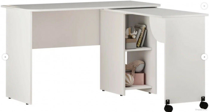 Письменный стол ПС-03 белый