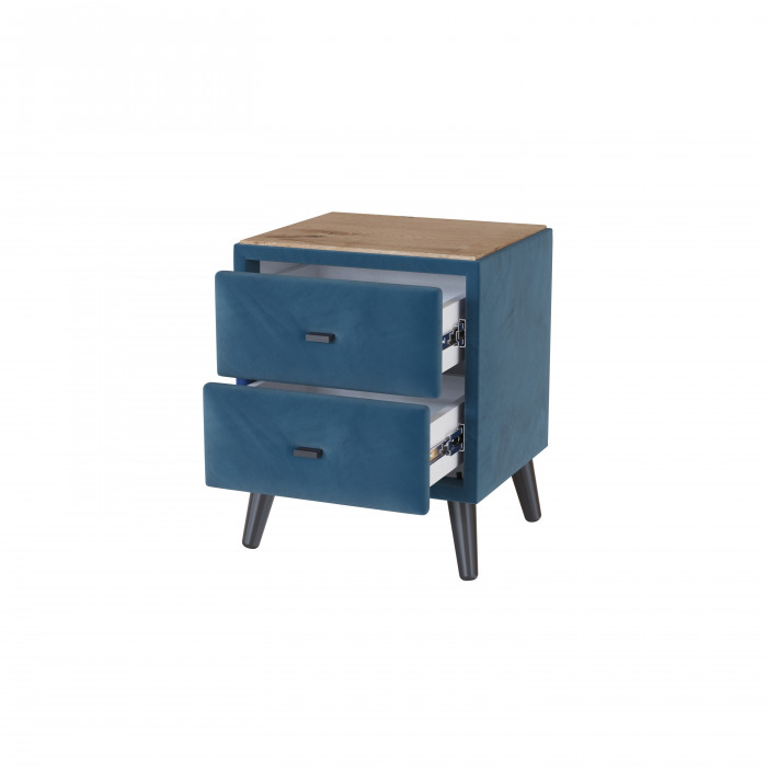 Тумба прикроватная интерьерная Пай атлантида/мдф дуб канадский