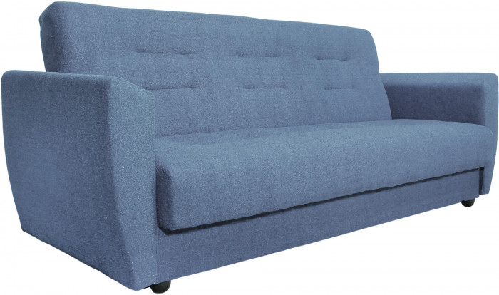 Диван Лира 120 серый ППУ