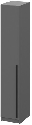 Шкаф Берген ШК-400, Серый графит