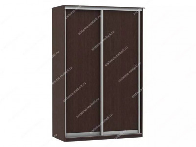 Шкаф купе Модерн 1190х450 2-х дверный 2-х секционный глухой венге