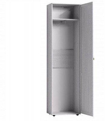 Шкаф для одежды и белья Sherlock 71 левый, ясень светлый