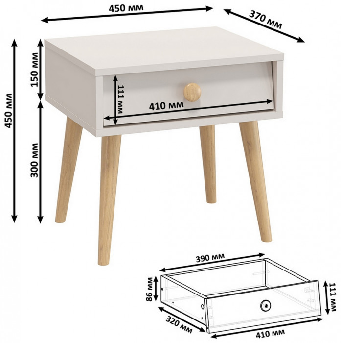 Афина Спальня 26-1400, кашемир серый