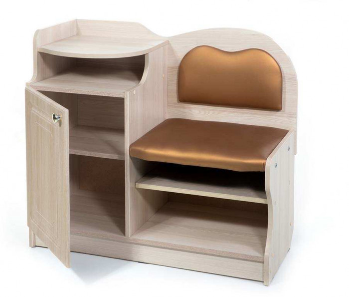 Банкетка под телефон 1 ясень светлый-109