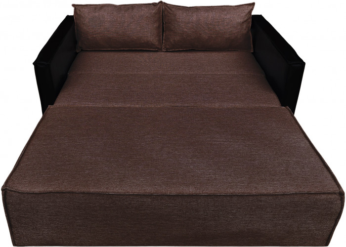 Диван-кровать Барон 120, аккордеон, 120х200, рогожка, бежевый