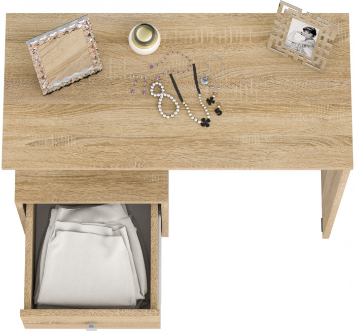 Камелия Стол косметический, дуб сонома