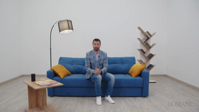 Диван раскладной Брэй мятный