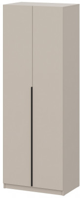 Шкаф распашной с наполнением (3 полки + штанга) ШК 5 (800), Графит