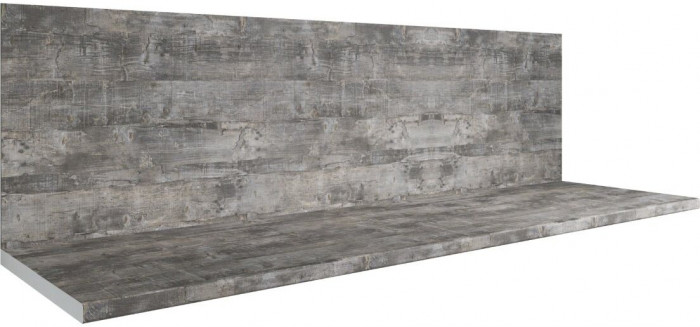 Кухонный гарнитур Осло 2,0м Сакура/Карбон вулкан