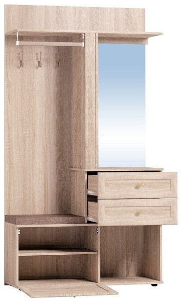 Шкаф МЦН Шерлоск 70, дуб сонома