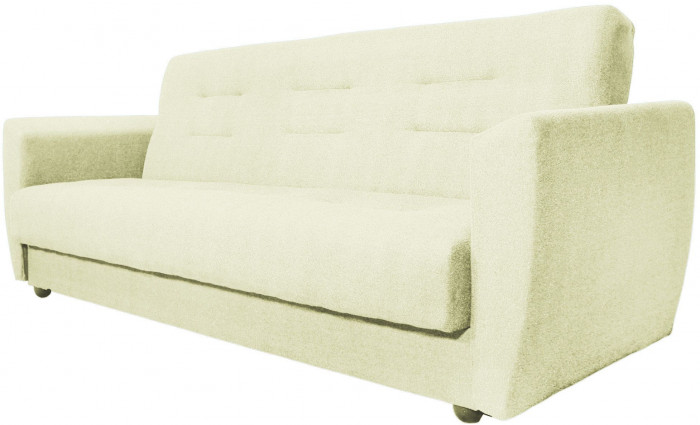 Раскладной диван-кровать, прямой, книжка, цвет бежевый, Лира 140х190