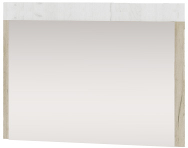 Зеркало "Адель" - Крафт серый/Крафт белый