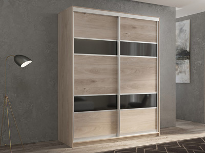 Шкаф-купе Кааппи 7 Кастелло Серый 140х60х230 см