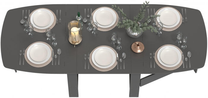 Стол-книжка 1-66граф, графит