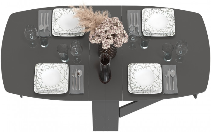 Стол-книжка 1-66граф, графит