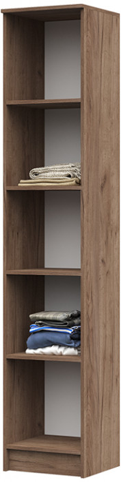 ПН-202 Машенька ЛДСП пенал (400*2020*380) дуб крафт табачный/кашемир