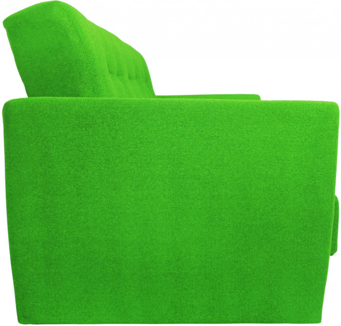 Раскладной диван-кровать, прямой, книжка, цвет зеленый, Лира 140х190