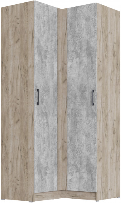 Спальня Вегас, композиция 5, Дуб крафт серый/Цемент