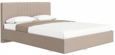 Кровать с латами Соло 160*200, Светло-бежевый