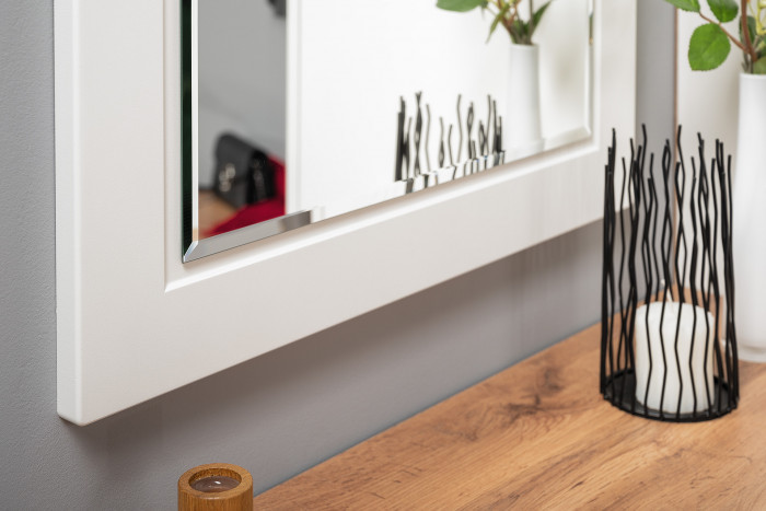 Остин Прихожая 42, белый шагрень/дуб крафт золотой