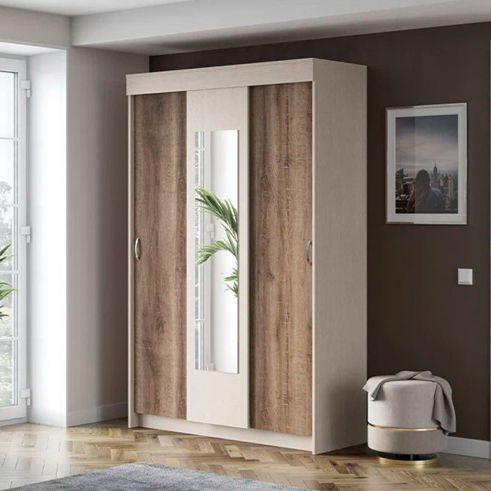 шкаф-купе Бассо дуб атланта/дуб сакраменто