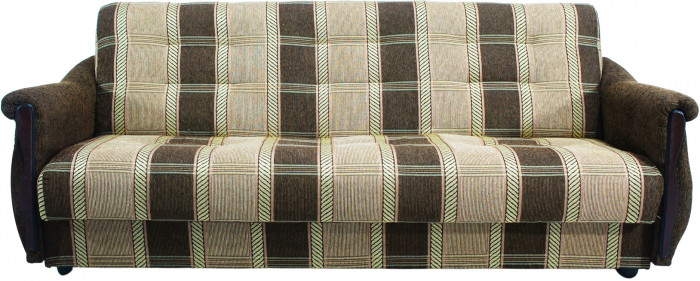 Диван Уют 120 шенилл коричневый ППУ