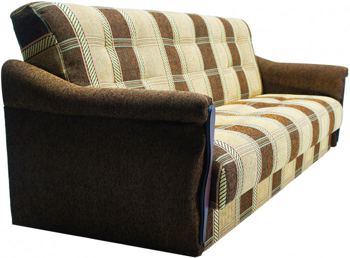 Диван Уют 120 шенилл коричневый ППУ