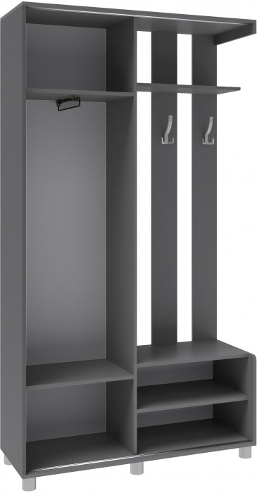 Прихожая Ларго-2, Графит серый