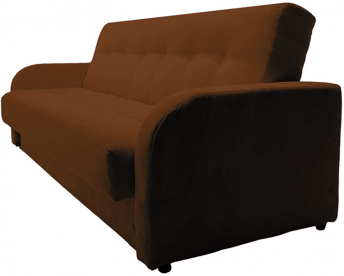 СПБ Диван-книжка ЛОНДОН коричневый 140 ЛЮКС ППУ