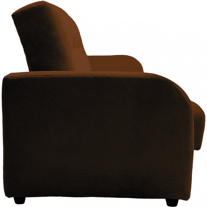 СПБ Диван-книжка ЛОНДОН коричневый 140 ЛЮКС ППУ