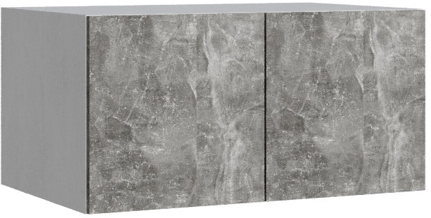 Шкаф Мадрид, композиция 10, Белый/Ателье светлое