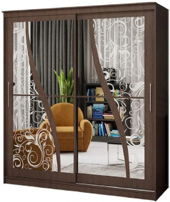 Шкаф-купе Элегант 2 1700 (Дуб Сонома)