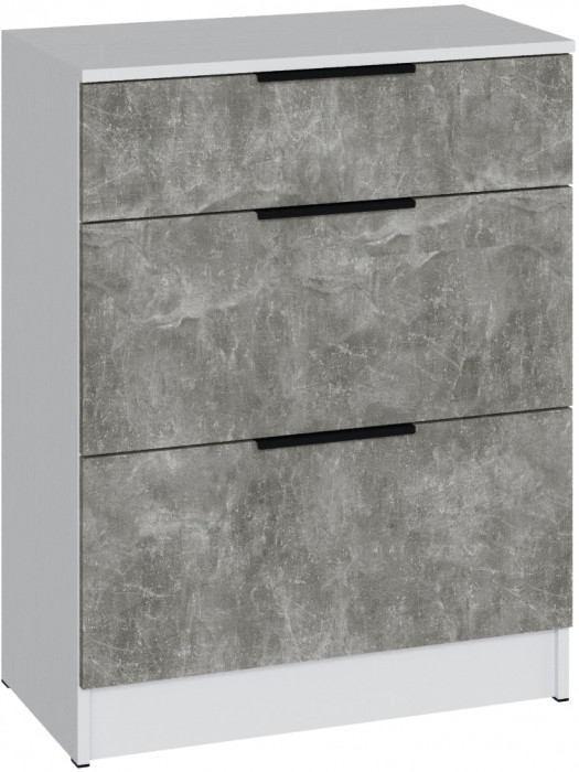 Обувница Мадрид (0,7), Белый/Ателье светлое