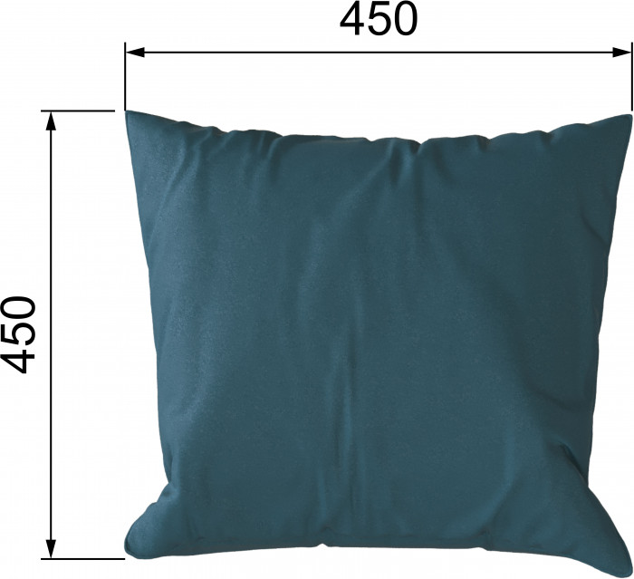 Декоративная подушка бирюза