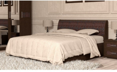 Кровать Кэт-4 арт.033 с подъёмным механизмом 140*200 (Венге)