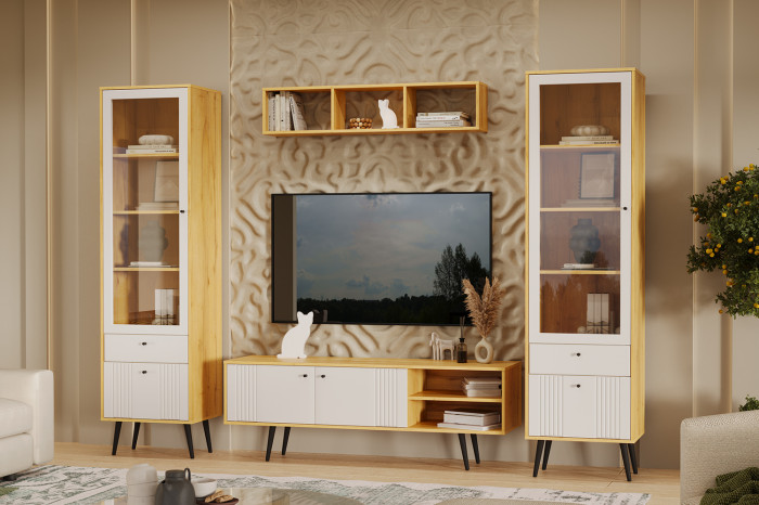 Гостиная "Вега Саксония" (комплект 5) МП