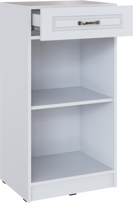 Тумба 500 Апполия, Белый/Белый дуб