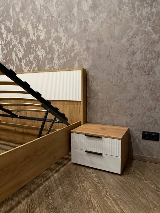 Марвэл Тумбы прикроватные 2шт, Дуб крафт/Браш вайт