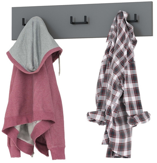 Октава 15.14.02 Вешалка, серый графит