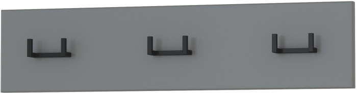 Октава 15.14.02 Вешалка, серый графит