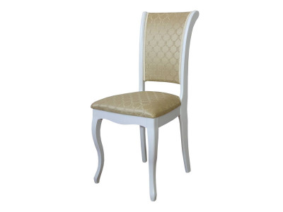 Стул С-6 белый/андрис бежевый