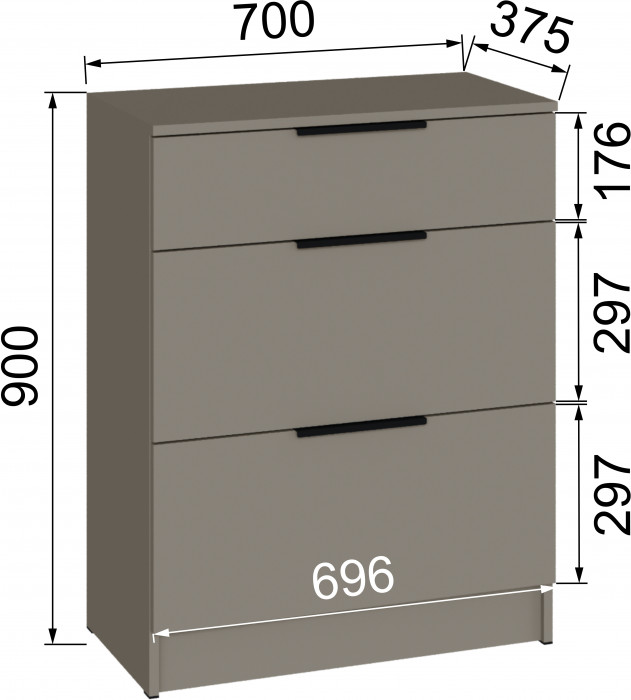 Обувница Мадрид (0,7), Мокко