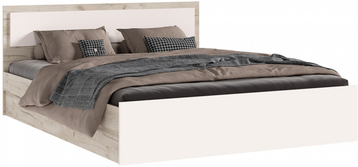 Кровать 1,4м с подъемным механизмом Мартина, Крафт серый/Кашемир